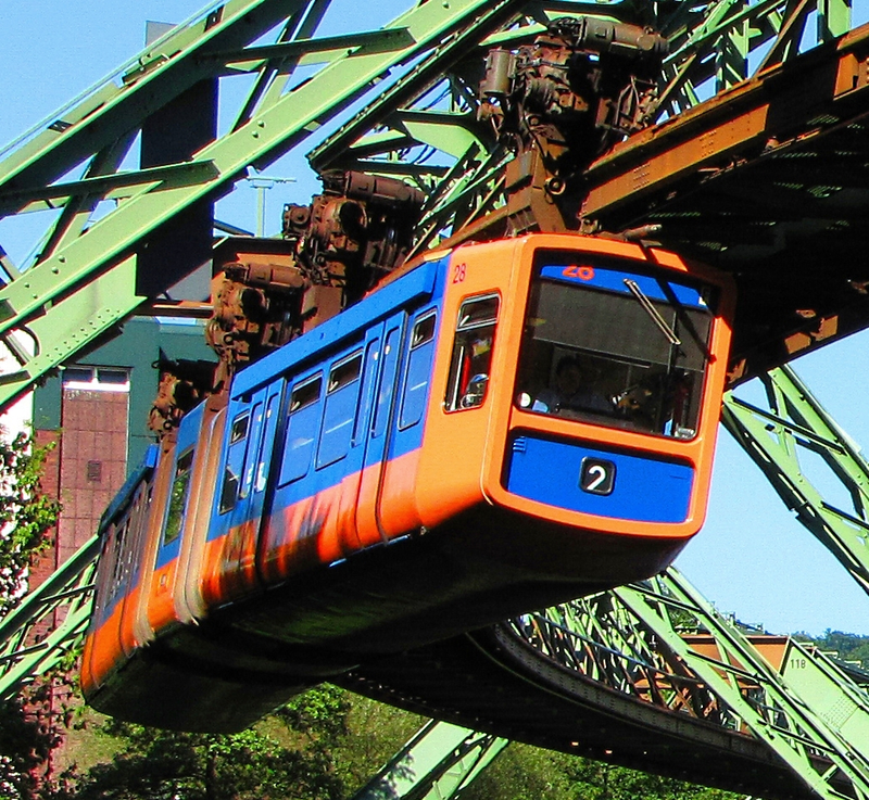 Illustration for article titled Wuppertal Suspended Railway